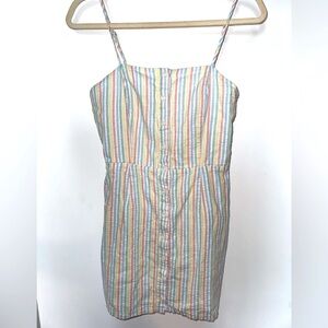 Superdown for Revolve Pastel Striped Mini Dress